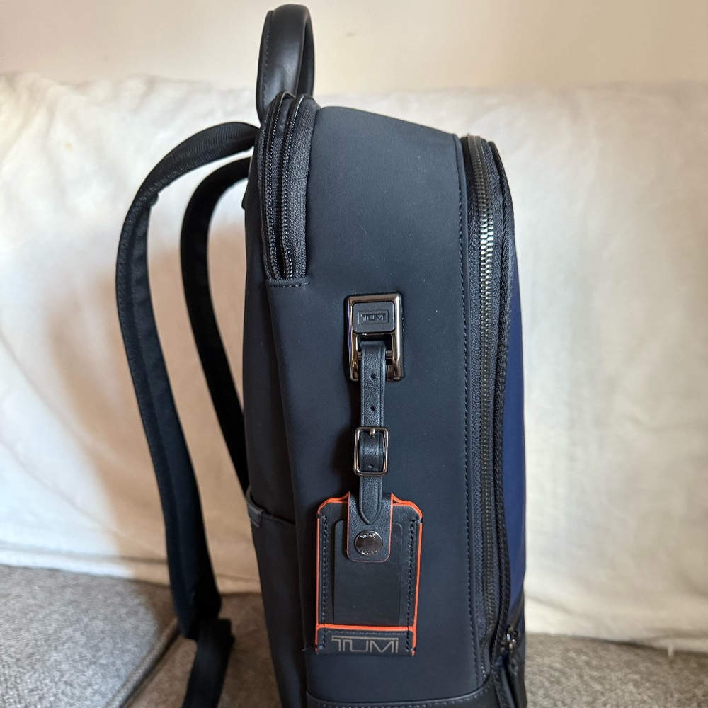 New Authentic Tumi Harrison William Backpack Rucksack Nylon Leather